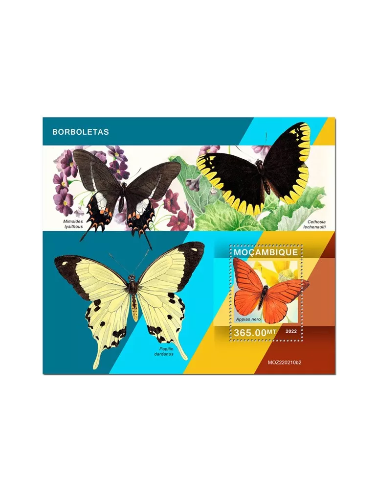 n° 1744 - Timbre MOZAMBIQUE Blocs et feuillets