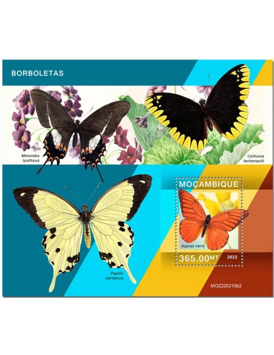 n° 1744 - Timbre MOZAMBIQUE Blocs et feuillets