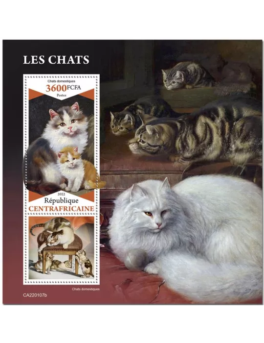 n° 1965 - Timbre CENTRAFRIQUE Blocs et feuillets