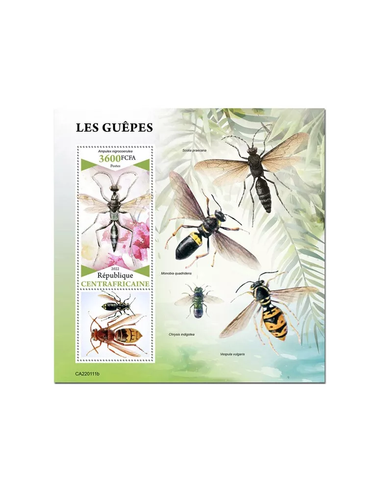 n° 1969 - Timbre CENTRAFRIQUE Blocs et feuillets