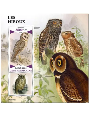 n° 1973 - Timbre CENTRAFRIQUE Blocs et feuillets