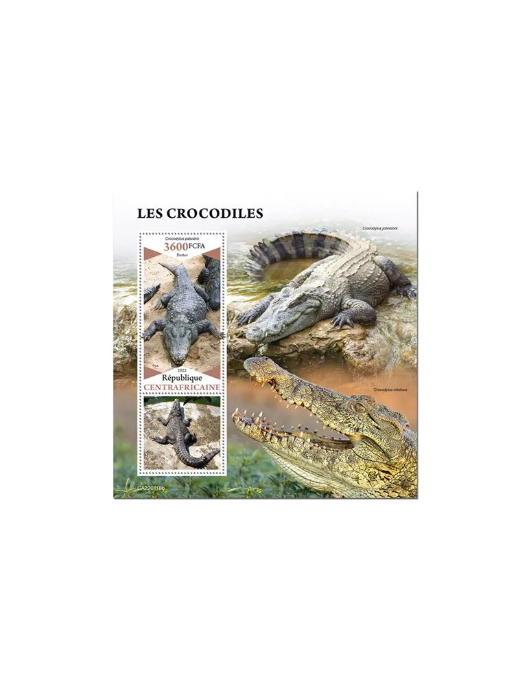 n° 1976 - Timbre CENTRAFRIQUE Blocs et feuillets
