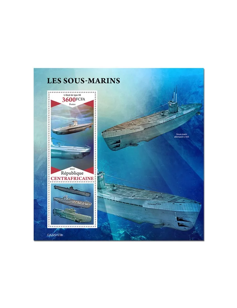 n° 1981 - Timbre CENTRAFRIQUE Blocs et feuillets