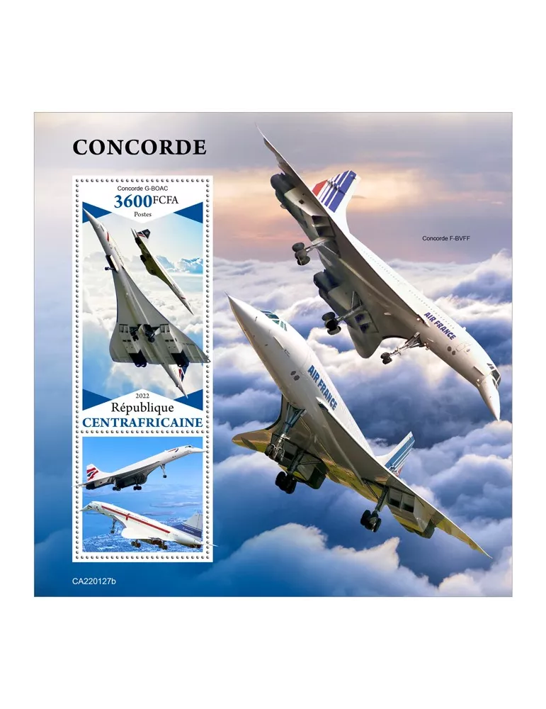 n° 1985 - Timbre CENTRAFRIQUE Blocs et feuillets