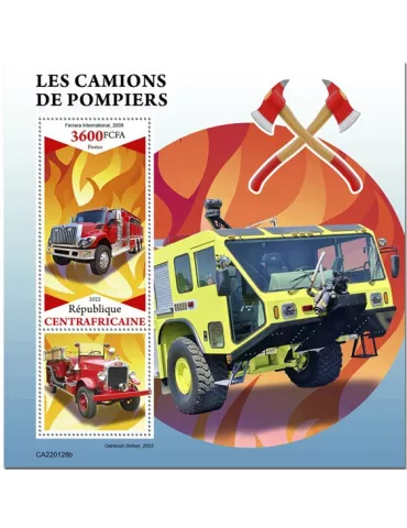 n° 1986 - Timbre CENTRAFRIQUE Blocs et feuillets