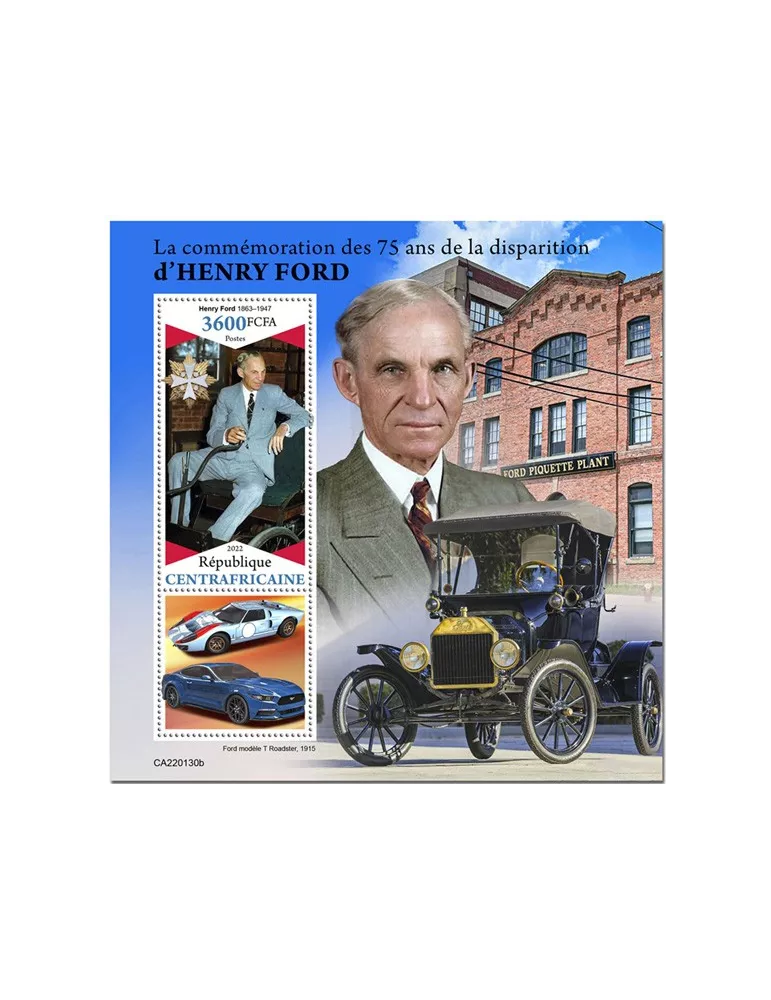 n° 1988 - Timbre CENTRAFRIQUE Blocs et feuillets