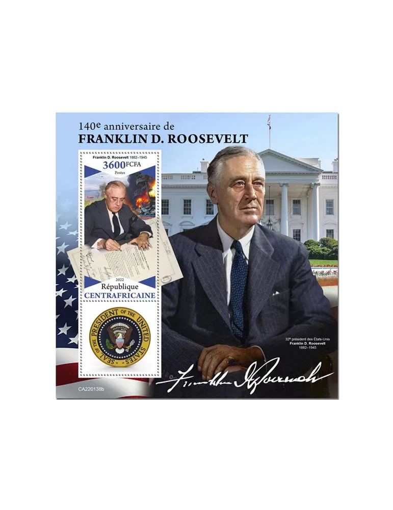 n° 1996 - Timbre CENTRAFRIQUE Blocs et feuillets