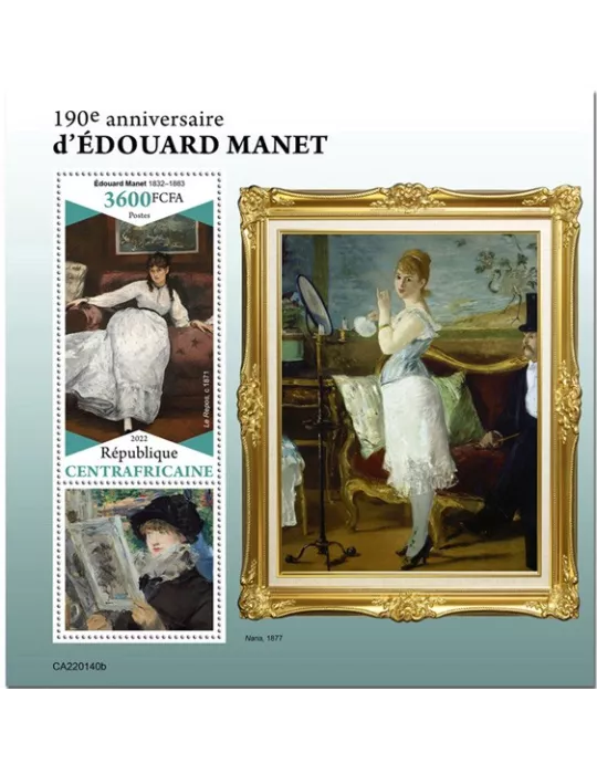 n° 1998 - Timbre CENTRAFRIQUE Blocs et feuillets