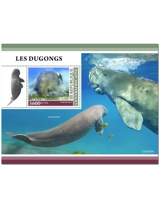 n° 2008 - Timbre CENTRAFRIQUE Blocs et feuillets