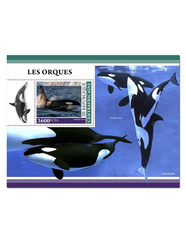 n° 2009 - Timbre CENTRAFRIQUE Blocs et feuillets