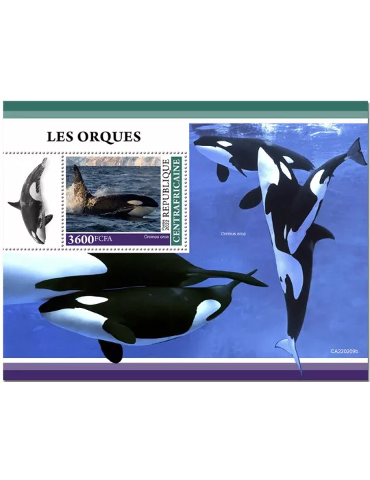 n° 2009 - Timbre CENTRAFRIQUE Blocs et feuillets