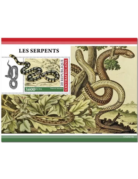 n° 2014 - Timbre CENTRAFRIQUE Blocs et feuillets