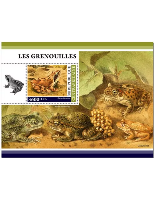 n° 2015 - Timbre CENTRAFRIQUE Blocs et feuillets