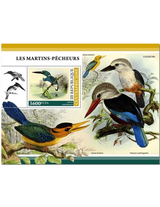 n° 2016 - Timbre CENTRAFRIQUE Blocs et feuillets