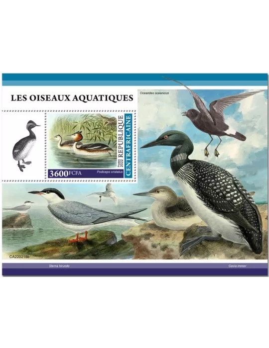 n° 2018 - Timbre CENTRAFRIQUE Blocs et feuillets