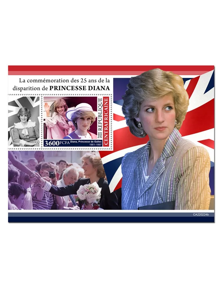 n° 2024 - Timbre CENTRAFRIQUE Blocs et feuillets