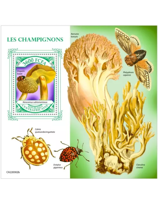 n° 2041 - Timbre CENTRAFRIQUE Blocs et feuillets