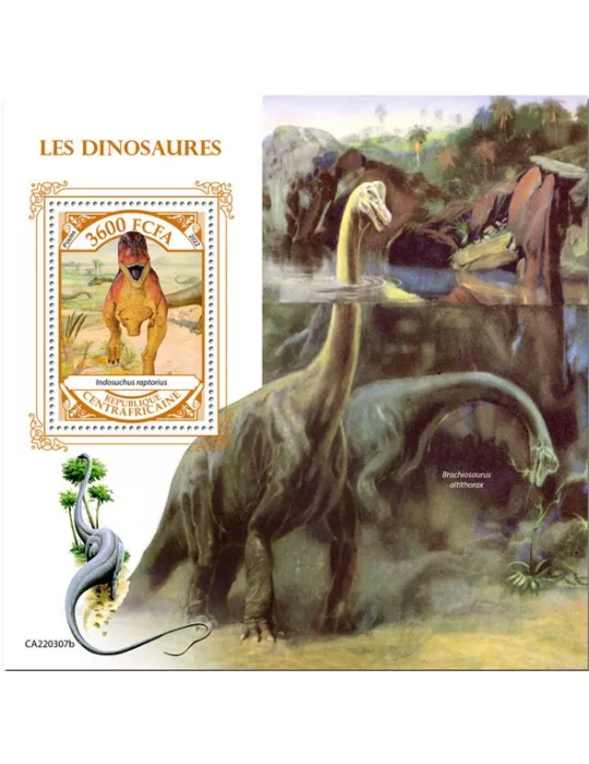 n° 2046 - Timbre CENTRAFRIQUE Blocs et feuillets