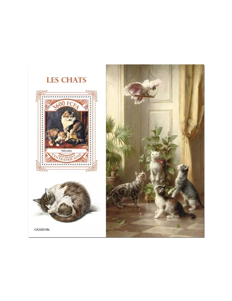 n° 2049 - Timbre CENTRAFRIQUE Blocs et feuillets