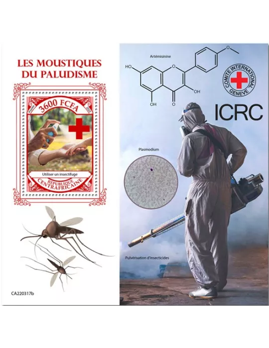 n° 2056 - Timbre CENTRAFRIQUE Blocs et feuillets