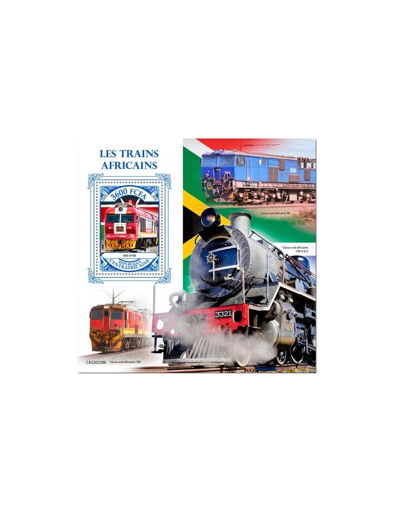 n° 2059 - Timbre CENTRAFRIQUE Blocs et feuillets