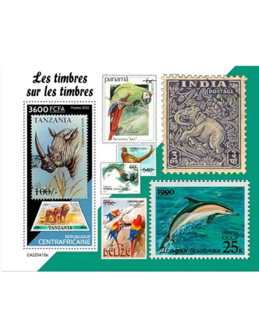 n° 2092 - Timbre CENTRAFRIQUE Blocs et feuillets