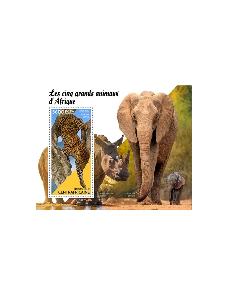 n° 2093 - Timbre CENTRAFRIQUE Blocs et feuillets