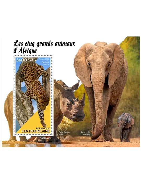 n° 2093 - Timbre CENTRAFRIQUE Blocs et feuillets