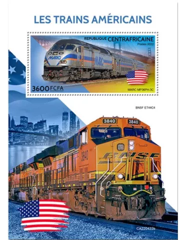 n° 2099 - Timbre CENTRAFRIQUE Blocs et feuillets