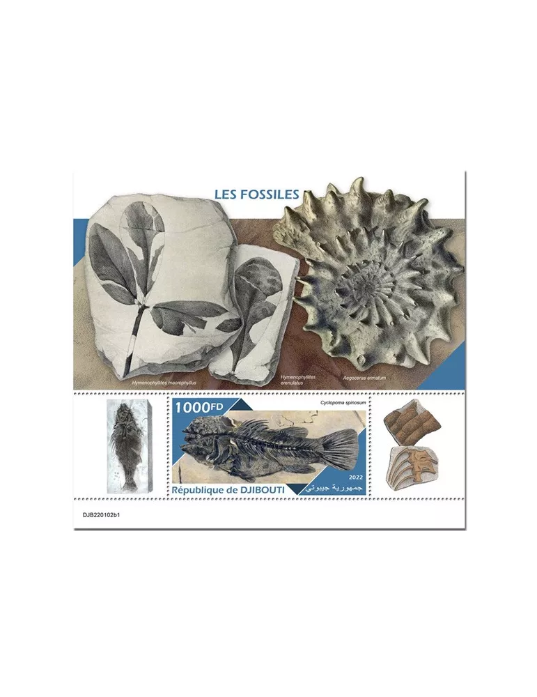 n° 772 - Timbre DJIBOUTI Blocs et feuillets