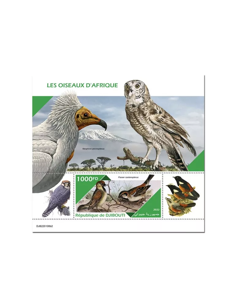 n° 785 - Timbre DJIBOUTI Blocs et feuillets