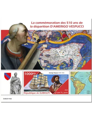 n° 799 - Timbre DJIBOUTI Blocs et feuillets