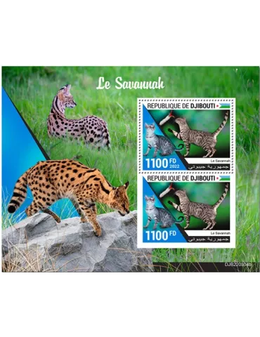 n° 882 - Timbre DJIBOUTI Blocs et feuillets