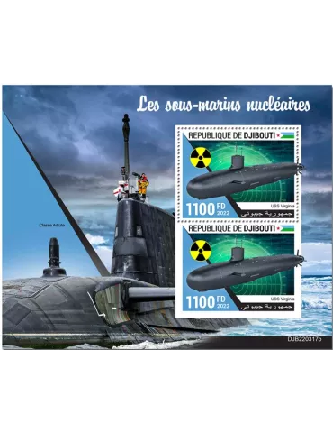 n° 895 - Timbre DJIBOUTI Blocs et feuillets