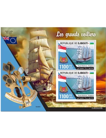 n° 908 - Timbre DJIBOUTI Blocs et feuillets