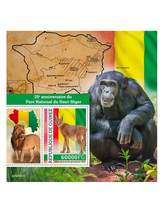 n° 2855 - Timbre GUINÉE Blocs et feuillets