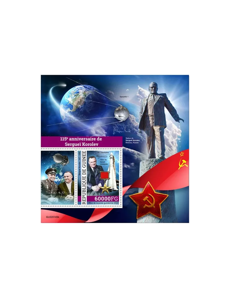 n° 2873 - Timbre GUINÉE Blocs et feuillets