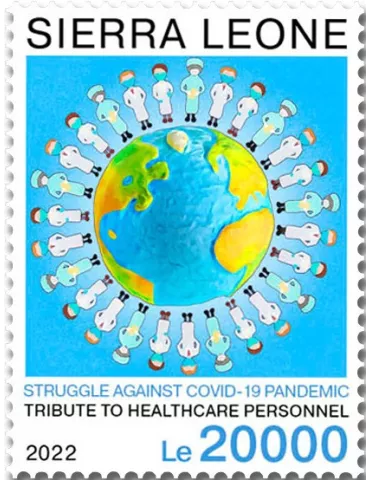 n° 10839 - Timbre SIERRA LEONE Poste