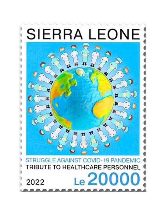 n° 10839 - Timbre SIERRA LEONE Poste