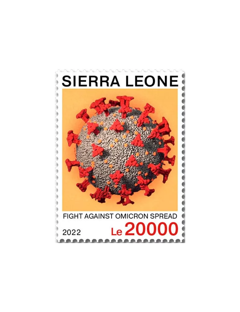 n° 10844 - Timbre SIERRA LEONE Poste