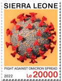 n° 10844 - Timbre SIERRA LEONE Poste