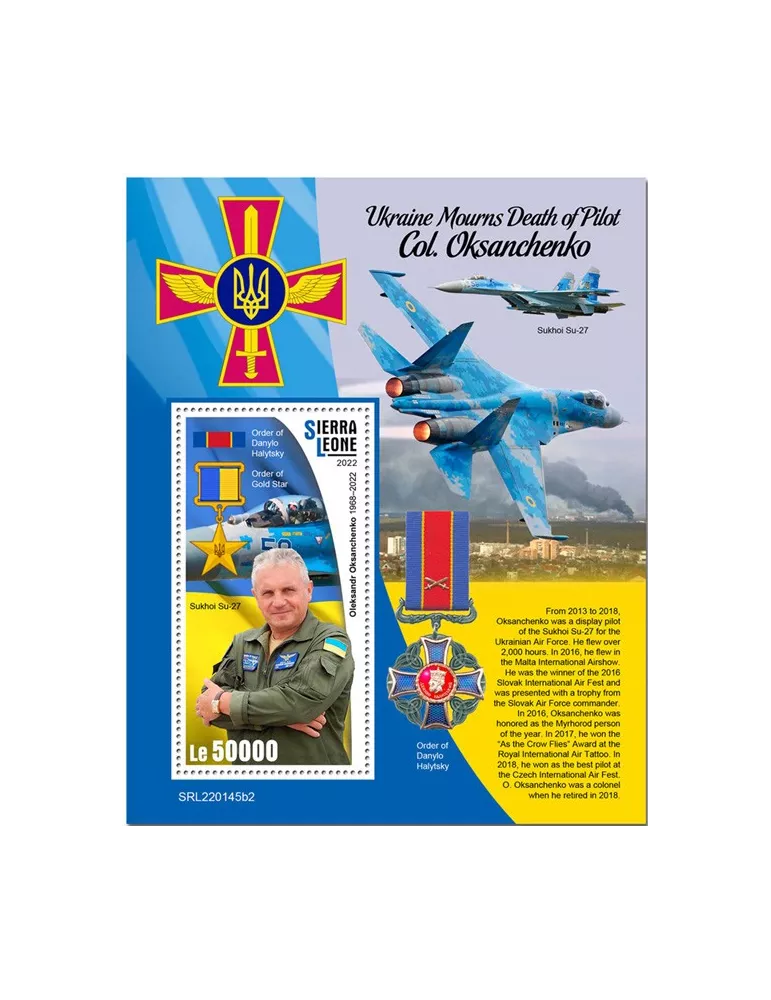 n° 2175 - Timbre SIERRA LEONE Blocs et feuillets