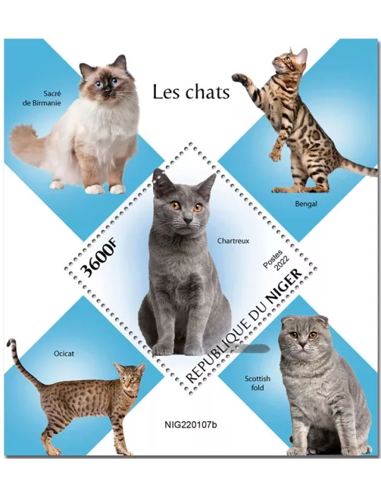 n° 1396 - Timbre NIGER Blocs et feuillets