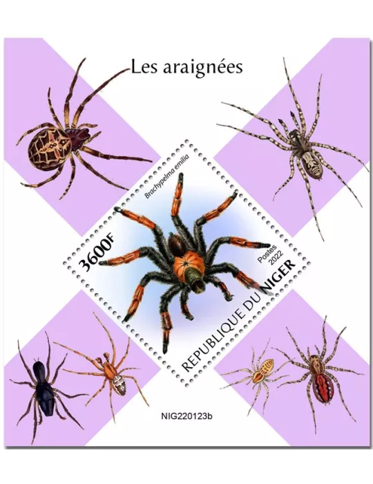 n° 1412 - Timbre NIGER Blocs et feuillets