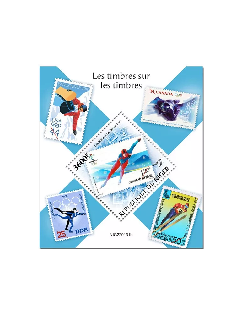 n° 1420 - Timbre NIGER Blocs et feuillets