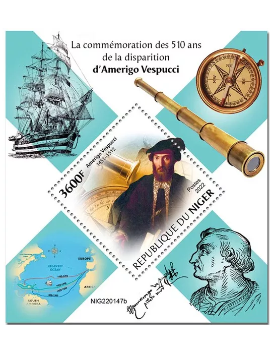 n° 1436 - Timbre NIGER Blocs et feuillets