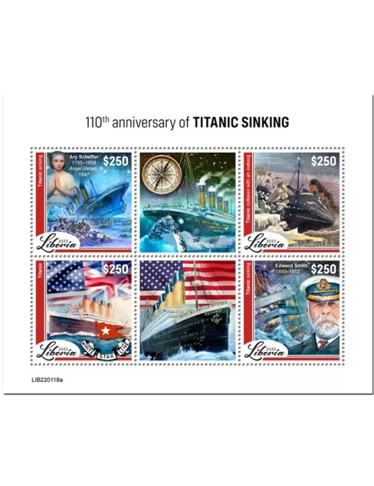 n° 6950/6953 - Timbre LIBERIA Poste