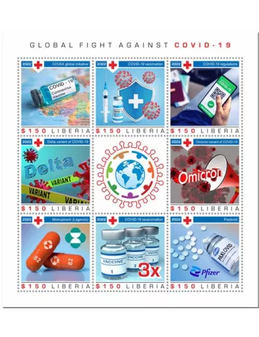 n° 7014/7021 - Timbre LIBERIA Poste