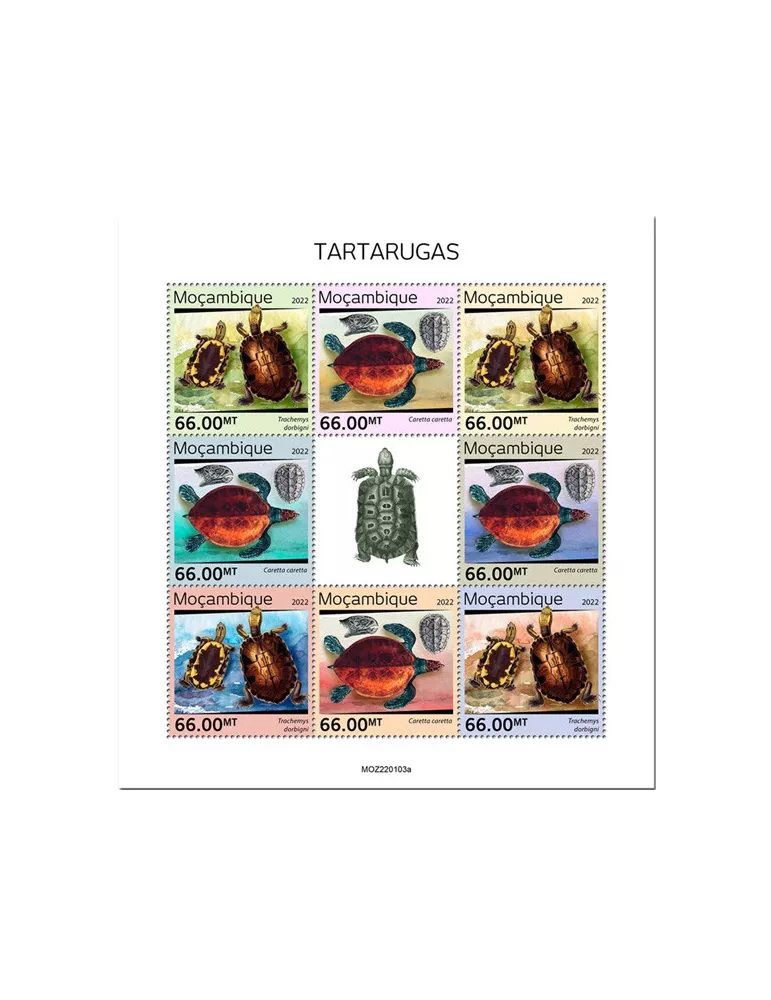 n° 9386/9393 - Timbre MOZAMBIQUE Poste