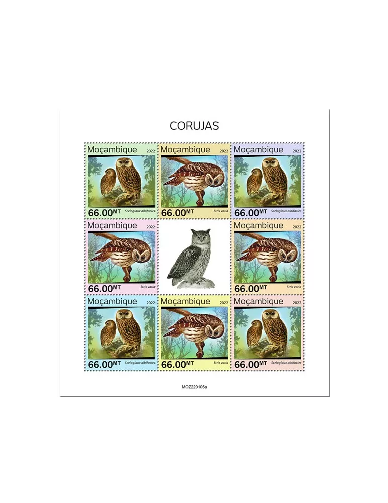 n° 9410/9417 - Timbre MOZAMBIQUE Poste